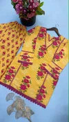 Nsr 909 Heavy Pure Natural Crepe Kurti With Farshi Pant